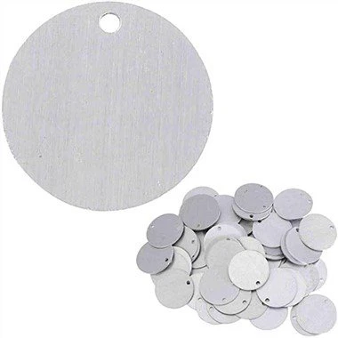 Aluminum Circle with Hole